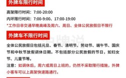 限行是全天不能开吗 限行是一整天吗