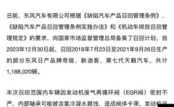 东风日产天籁召回 2020年天籁召回