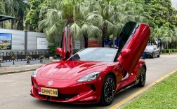 名爵跑车cyberster图片,名爵 跑车