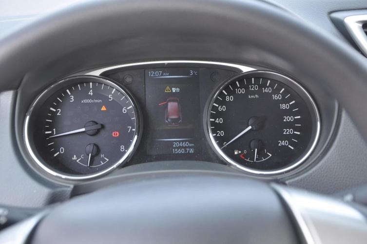 奇骏汽车 奇骏汽车仪表盘上的图标显示